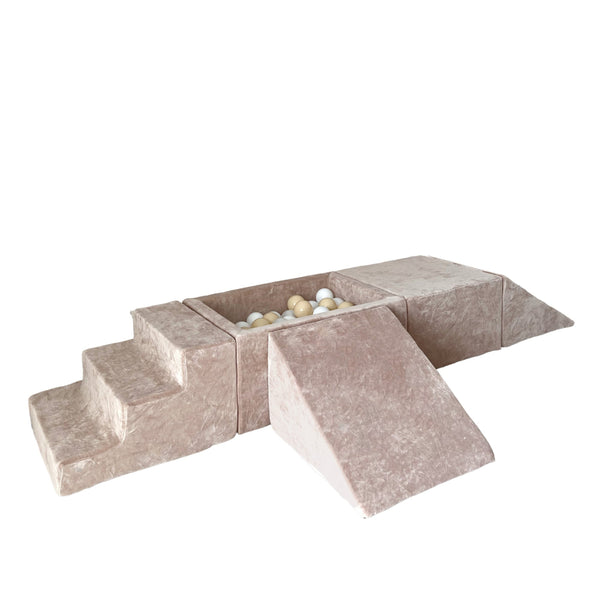 playset ballenbad ballenbak speelset ballenbadaccessoires moje ballenbadballen ballenbakballen beige bruin