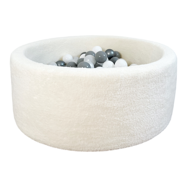 teddy wit white ballenbak ballenbad rond moje