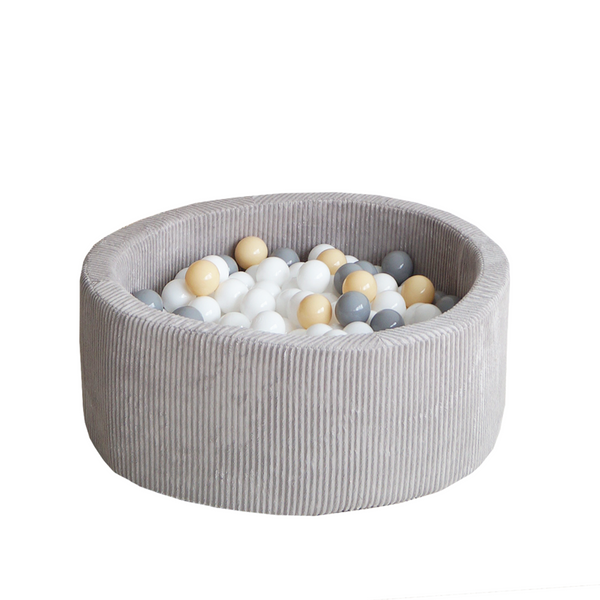 rib grijs grey rond ballenbad ballenbak moje ballenbadballen ballenbakballen