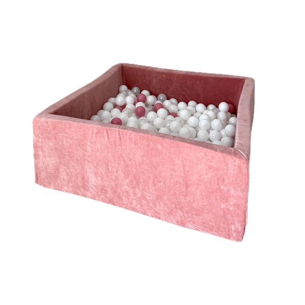 velvet ballenbad ballenbak roze donkerroze dark pink ballenbadballen ballenbakballen moje