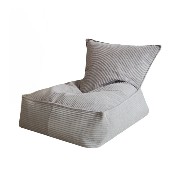 zitzak beanbag kinderzitzak poof poef moje rib grey grijs