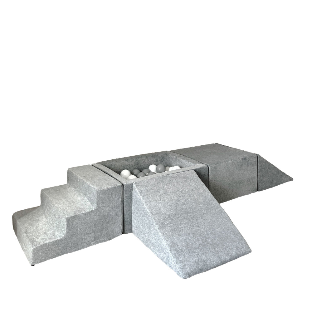 playset ballenbad ballenbak speelset ballenbadaccessoires moje ballenbadballen ballenbakballen grijs grey