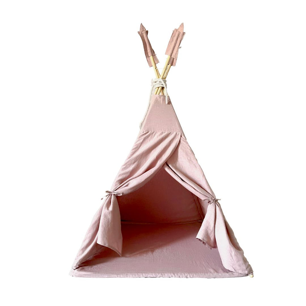 tipi linnen powder pink roze moje 