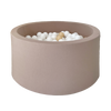 beige bruin katoen rond ballenba ballenbak moje 