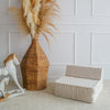 lounger slaapbank logeerbed zitbank kinderzitank rib moje cream