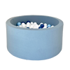 ballenbad ballenbak moje blauw blue ronde rond ballenbadballen ballenbakballen 40 cm hoog