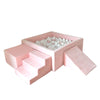 speelset playset ballenbadaccessoires ballenbad ballenbaden ballenbakje foamblokken zachte speelblokken klimblokken moje velvet lichtroze roze pink