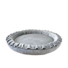 speelnest speelmat ronde speelmat babymat speelkleed moje grijs grey