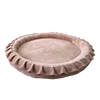 speelnest speelmat ronde speelmat babymat speelkleed moje bruin donkerbeige beige