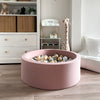roze pink ballenbad ballenbak rond moje ballenbaden ballenbakken 30 cm