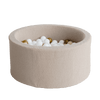 boucle ballenbad ballenbak rond beige bruin moje ballenbadballen ballenbakballen 