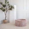 ronde ballenbak ballenbad rond rib pink dirty roze velvet moje ballenbadballen ballenbakballen