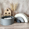 rainbow playset moje ballenbad ballenbak ballenbadballen ballenbakballen grijs grey wit