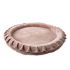 speelnest speelmat ronde speelmat babymat speelkleed moje bruin donkerbeige beige