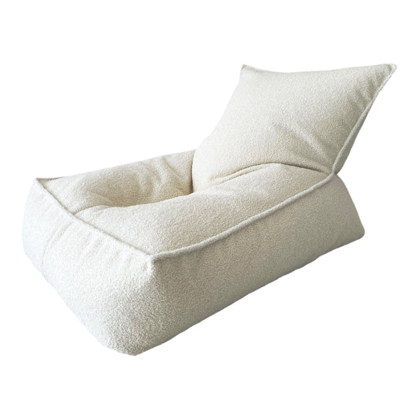 zitzak kinderzitzak bouclé cream ecru moje